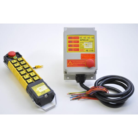 Zestaw pilota zdalnego sterowania, 12-funkcyjny 12/24 V