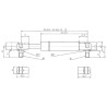 Sprężyna gazowa 405mm 700N typ D Stabilus