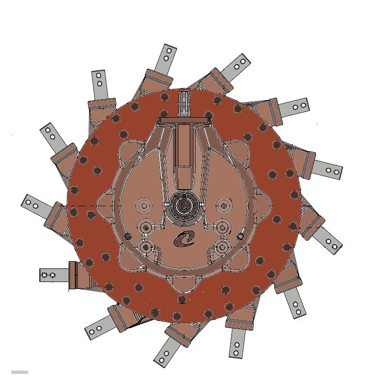 Przekładnia zgrabiarki Comer K-795 9.795.102 - 13 ramienna lewa