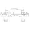 Sprężyna gazowa 485mm 150N typ D Stabilus