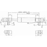 Sprężyna gazowa 415mm 610N typ D Stabilus