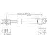 Sprężyna gazowa 519mm 270N typ C Stabilus