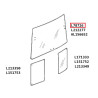 Szyba John Deere przednia, regulowana, 