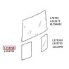 Szyba John Deere okienna L151753, L171334,