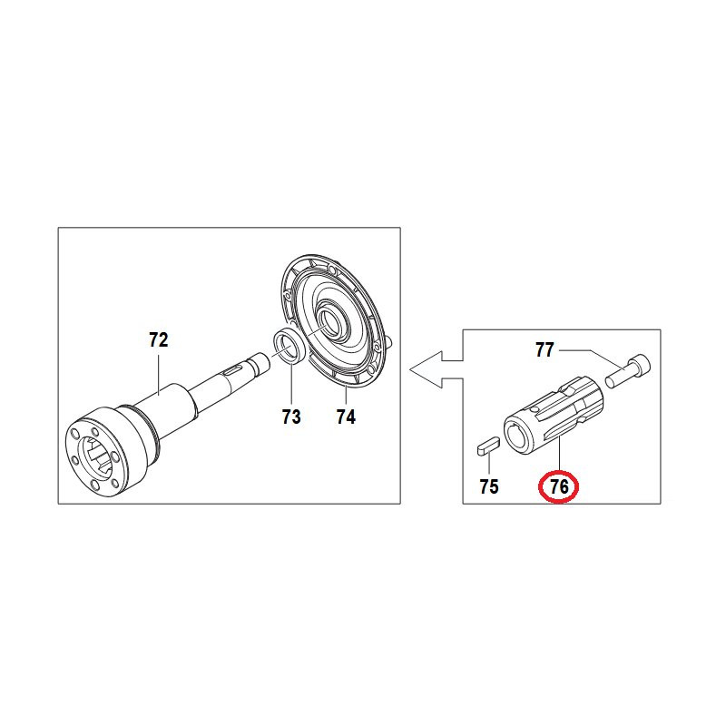 Sprzęgło 1" 3/8" 1