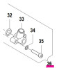 Zestaw przyłączeniowy węża pompy G1/2" 1 Standard