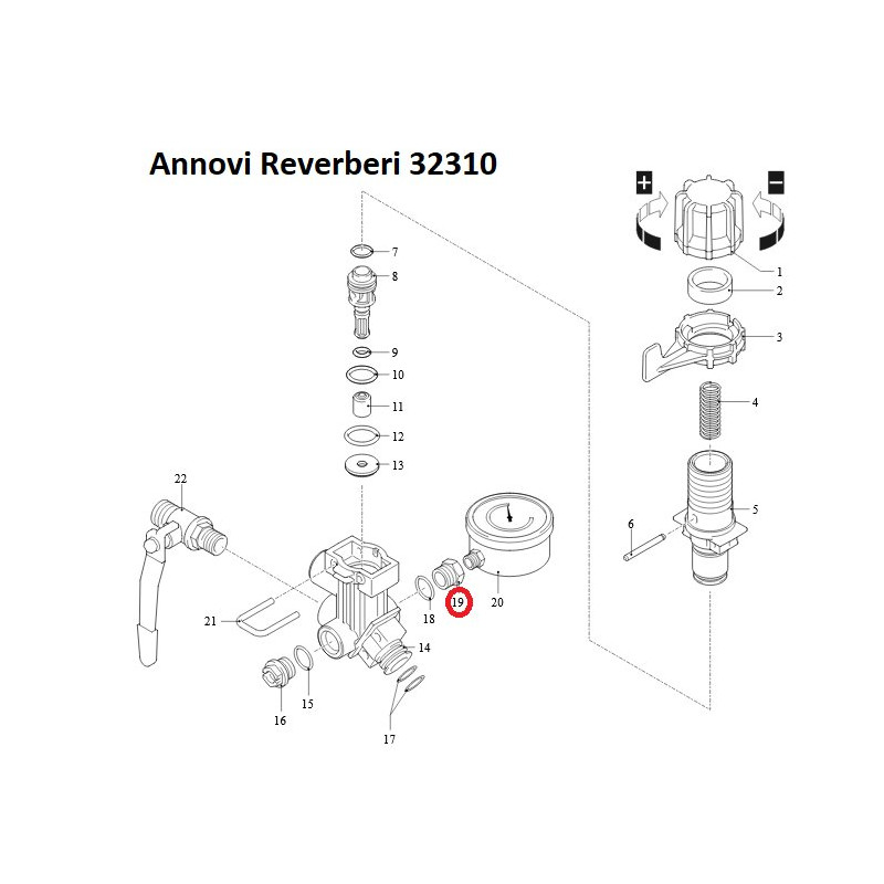 Adapter do manometru