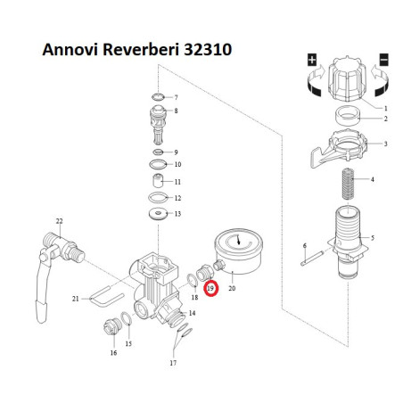 Adapter do manometru
