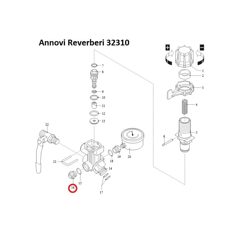 Części Annovi Reverberi 3120690