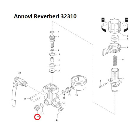 Części Annovi Reverberi 3120690