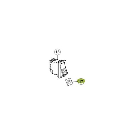 Claas 0011026340 Symbol wyłącznik świateł