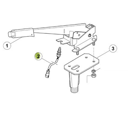 Claas 6000105833 Wyłącznik ham. ręcznego