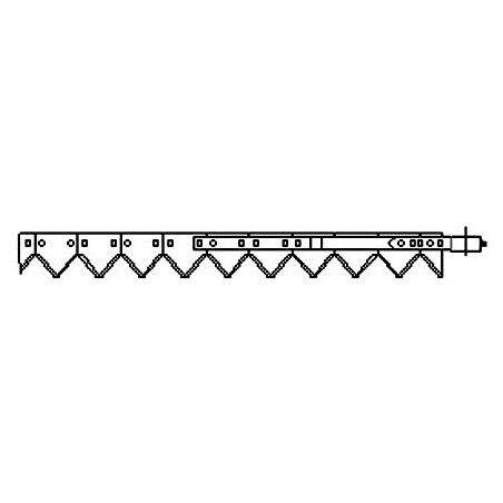 JAG31-0015 Kosa DF 2,50m /RADURA sections/ kpl. JAG PREMIUM