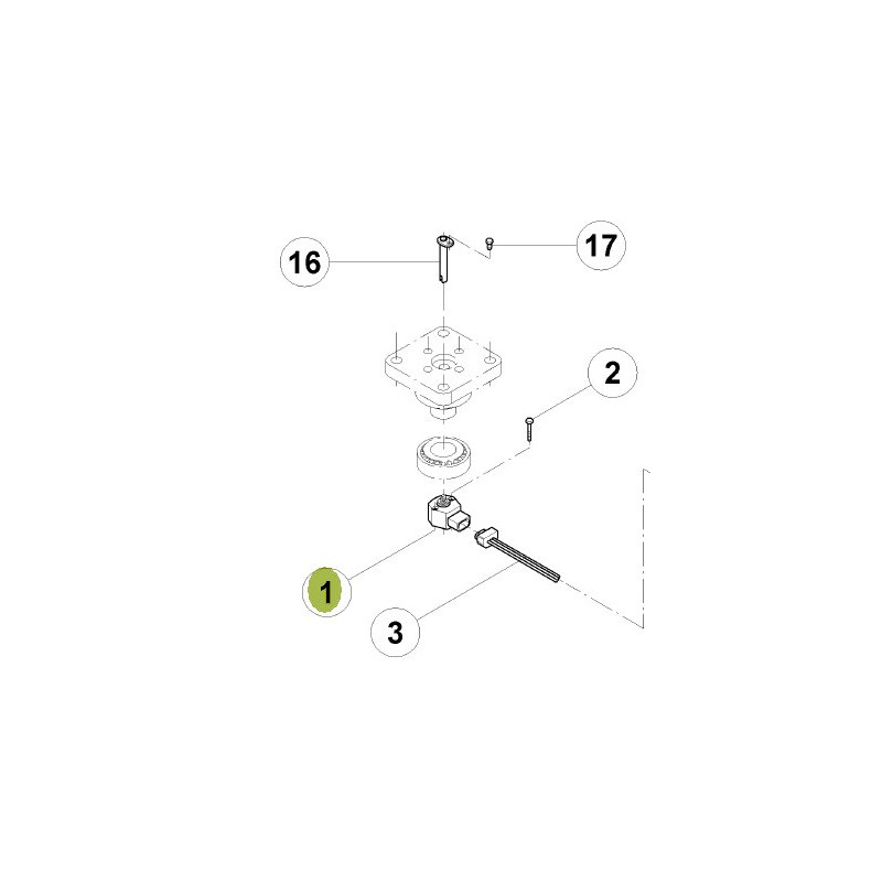Claas 0011305440 Potencjometr kąta skrętu