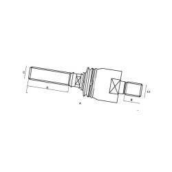 Stabilizator przegubu, 185 mm