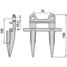 Bagnet podwójny Case, Massey Ferguson D44104500, D44102900, 44104500, 44102900
