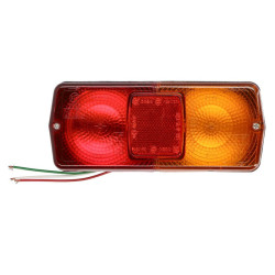 Lampa tylna zespolona L z wtyczką AMP Cobo