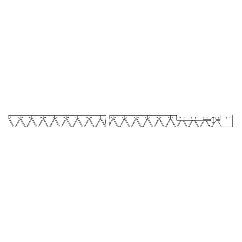 JAG01-0075 Kosa CLAAS 3,60m/12ft 2-bagn. /JAG sections/ kpl. JAG PREMIUM