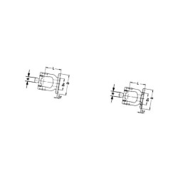 (2)Widłak 1 flansza Ø136mm/118/6 366858