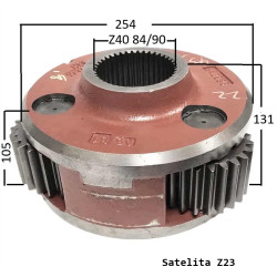 Przekładnia planetarna PGA 1602, 4717.630.100 (1A-10A) R4,28