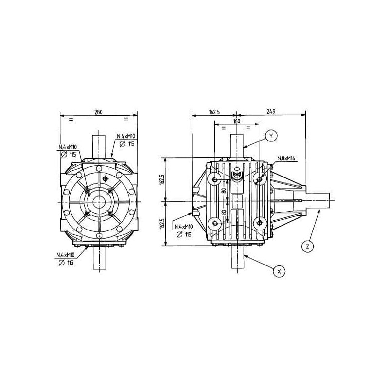 Gearbox T-301B