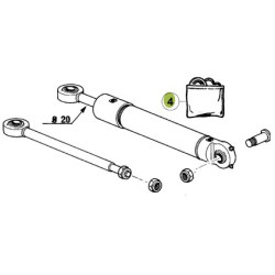 Zestaw naprawczy siłownika skrętu fi22/  Renault 7701026684 oryg.