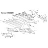 Słupica korpusu DM CS prawa