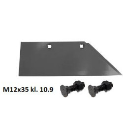 Lemiesz 16" prawy 270mm do dłuta(3364050) SB43 Lemken zam. ze śrubami