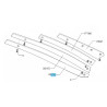 Lemken 3444040 Listwa odkładni 4 BBS40/BS42 prawa do 14.08.2022r.