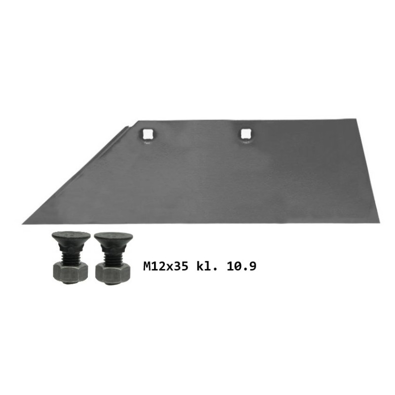 Lemiesz 18" lewy 215mm do dłuta(3364151) SB45 Lemken zam. ze śrubami