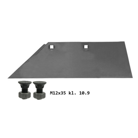 Lemiesz 18" lewy 215mm do dłuta(3364151) SB45 Lemken zam. ze śrubami