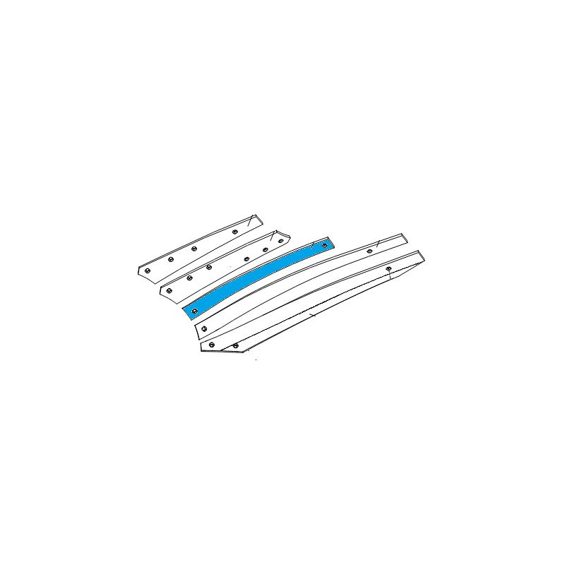 Listwa odkładni 2 BS40/BS42 lewa 677mm