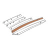 Listwa odkładni 3 BS40/BS42 lewa 950mm zam.