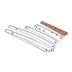Listwa odkładni 1 BS prawa 544mm zam.