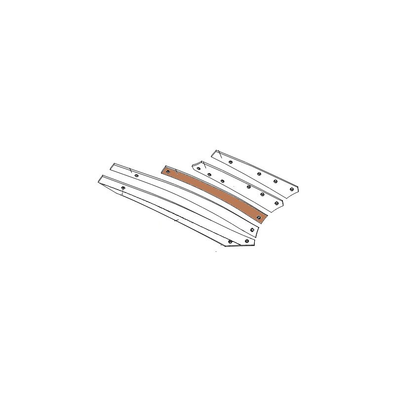 Listwa odkładni 2 BS40/BS42 prawa 677mm zam.