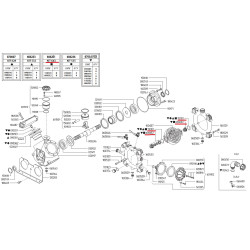 Zestaw zaworu wlotowego/wylotowego „Beta 170” (Kit643
