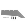 Lemiesz dziobowy 105/105 370mm prawy M22S zam. ze śrubami