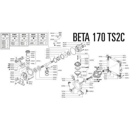 Pompa beta 170