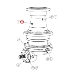 Comer 9510107000 Korek 3/8"  DIN908 GAS NA41/B