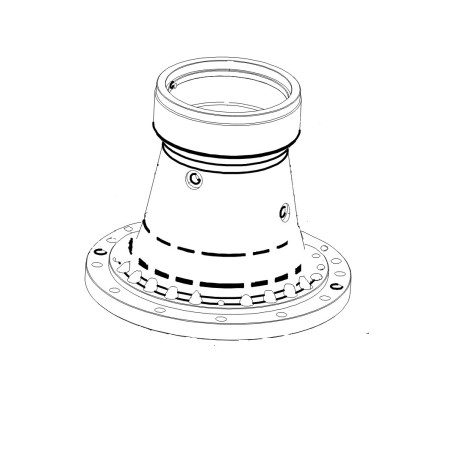 (10) Obudowa wyjściowa (średnica centrowania 333)