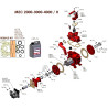 MEC7/SP Łopatka kompresora 300x41x6,5 MEC 4000, KED 7000 Long Life oryg. B&P