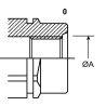 Szybkozłącze gniazdo CPV 1/2" gwint zewnętrzny M22x1.5 15L