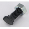 Śruba płużna redlicy M10x33 mm z nakrętką