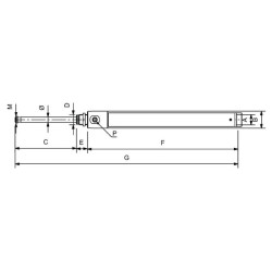 Siłownik hydrauliczny jednostr 5377RIV1666000