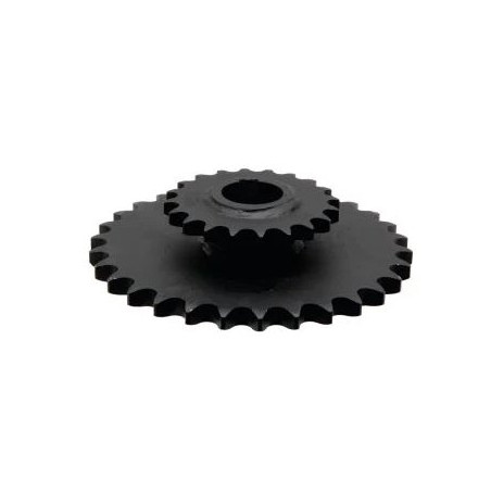 Podwójne koło łańcuchowe 2-walcowy mechanizm roztrząsający