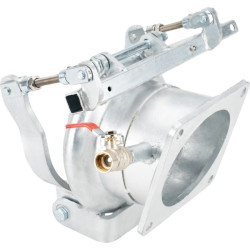 Szybkozłączke KKM 6" do kolnierza 150x150 20° w dół, 