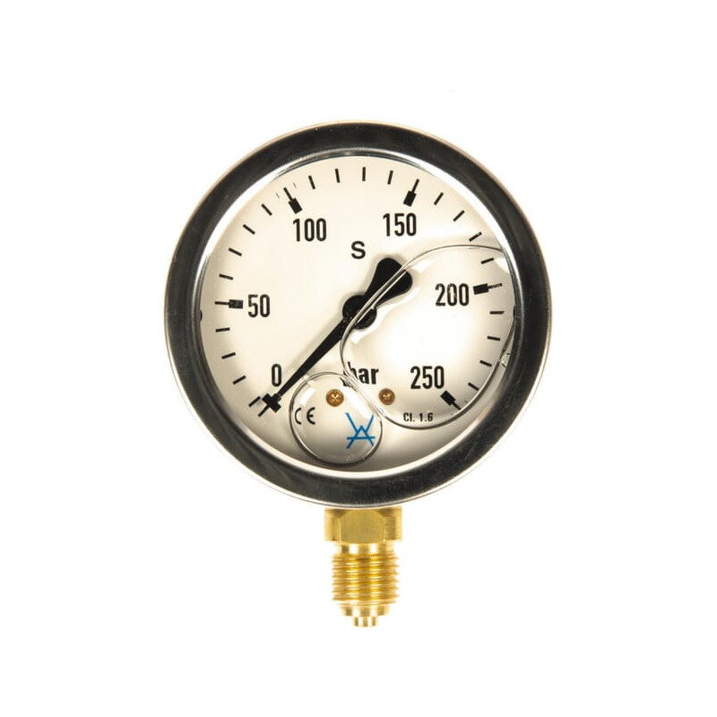 Manometr 0-250 bar