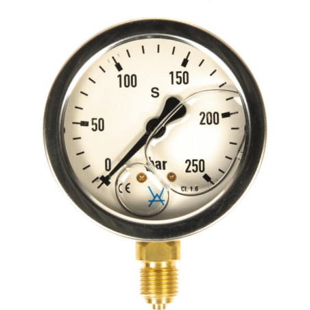 Manometr 0-250 bar