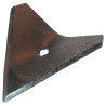 Czubek obsypnika 155x155x5 mm płaska, 1-otw. pasująca do Accord