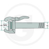 Gniazdo 2" z gwintem zew. 1 1/2"